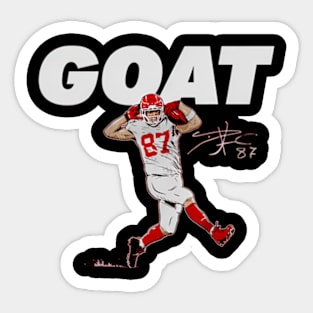 Travis Kelce Goat Sticker